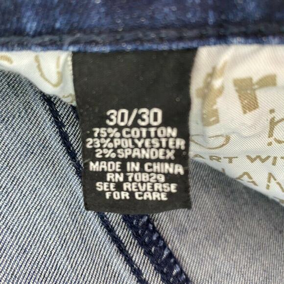 CJ Black Premium Womens Moto Jeans Skinny Flex Bleach Dots Blue Distressed 30x30 - Picture 8 of 8